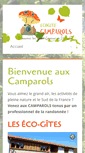 Mobile Screenshot of ecogite-camparols.com
